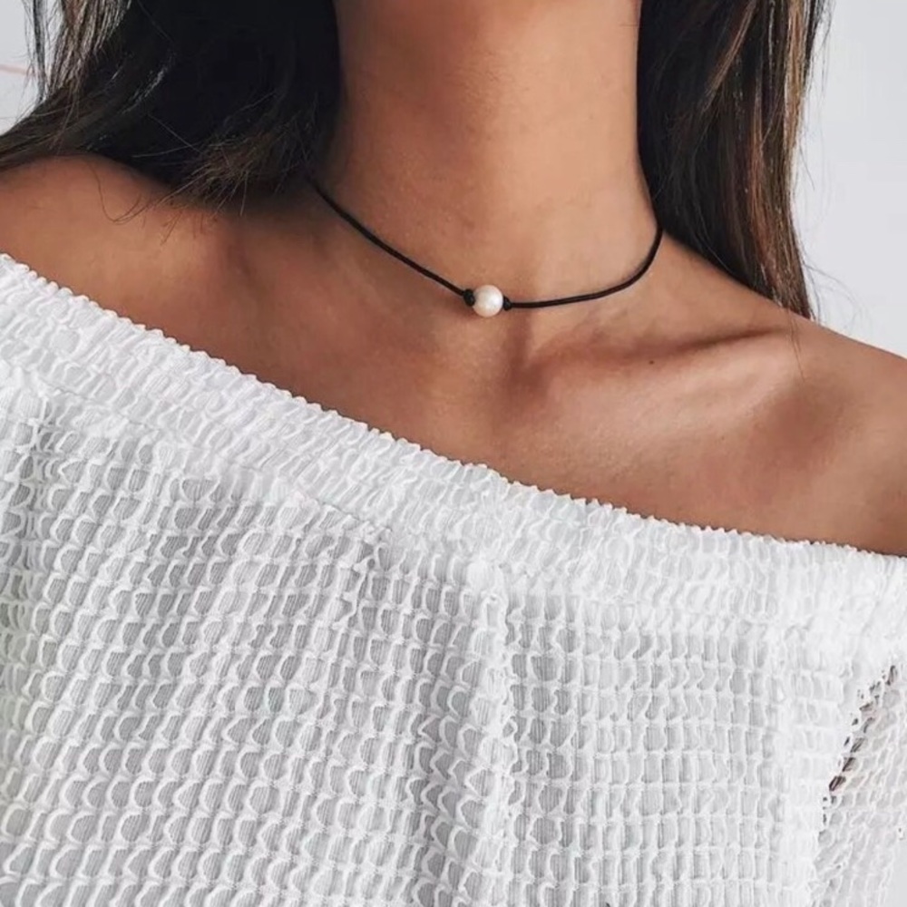 Pearl Choker Necklace